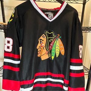 Authentic Patrick Kane Blackhawks Jsersey size 48